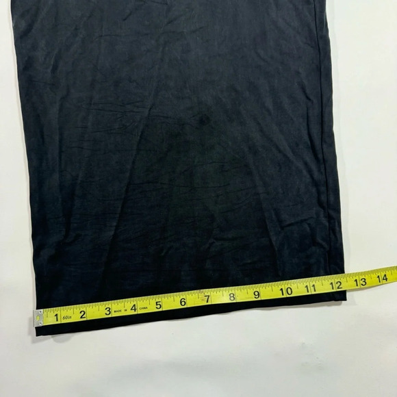 Eileen Fisher Sandwashed Cupro Knit Pleated Pant Wide Ankle Black - Picture 9 of 9